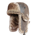 Twin Cities Leather Fur Bomber Hat