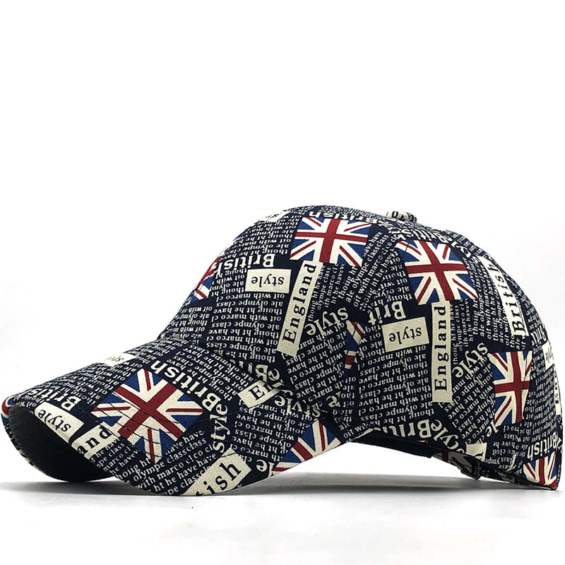 UK British Flag Baseball Cap