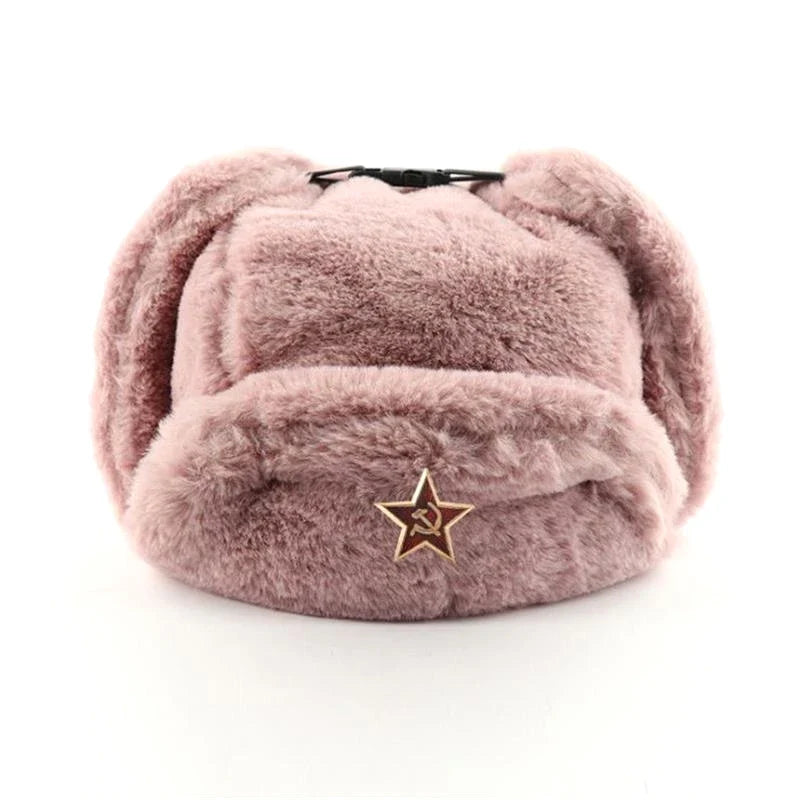 URSS Cotton Fur Trapper Bomber Hat