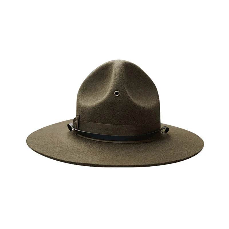 U.S. Marine Corps Green Wool Fedora Hat