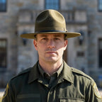 U.S. Marine Corps Green Wool Fedora Hat