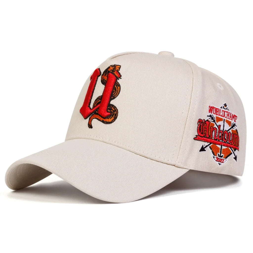 Unbound Snake Gothic Baseball Cap