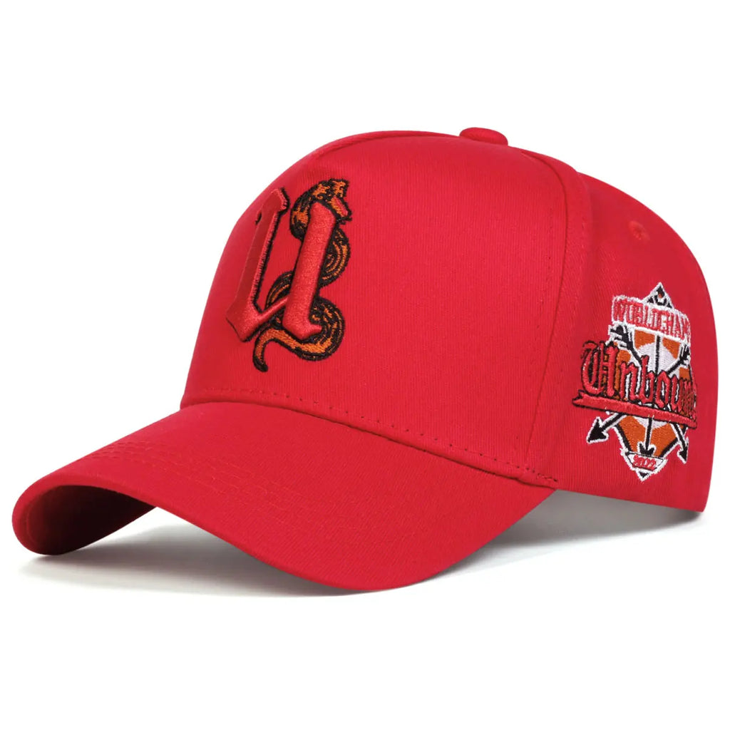 Unbound Snake Gothic Baseball Cap