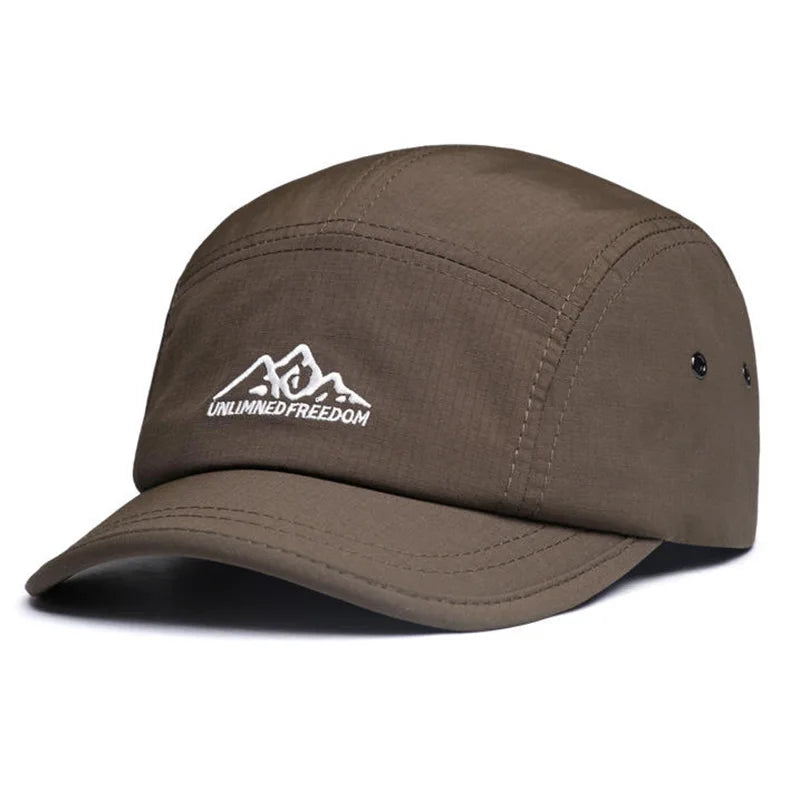Unlimited Freedom Short Brim 5-Panels Cap