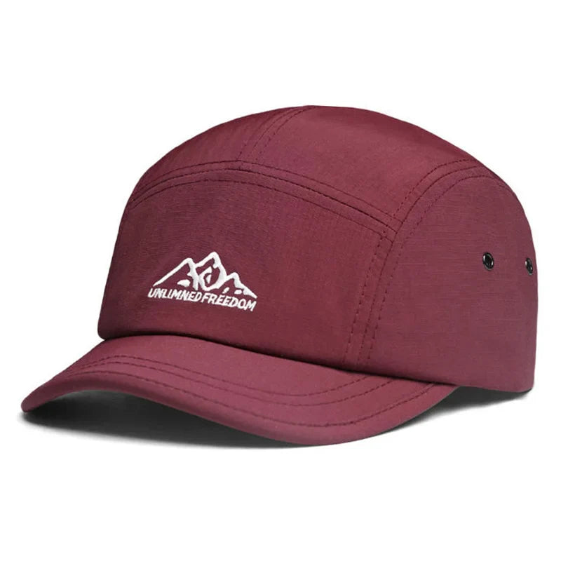 Unlimited Freedom Short Brim 5-Panels Cap