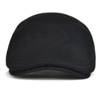 Vancouver Adjustable Plain Cotton Flat Cap