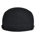 Vancouver Adjustable Plain Cotton Flat Cap