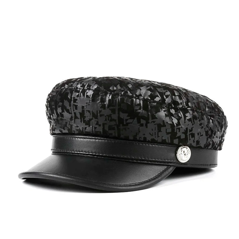 Vancouver Genuine Leather Sailor Cap