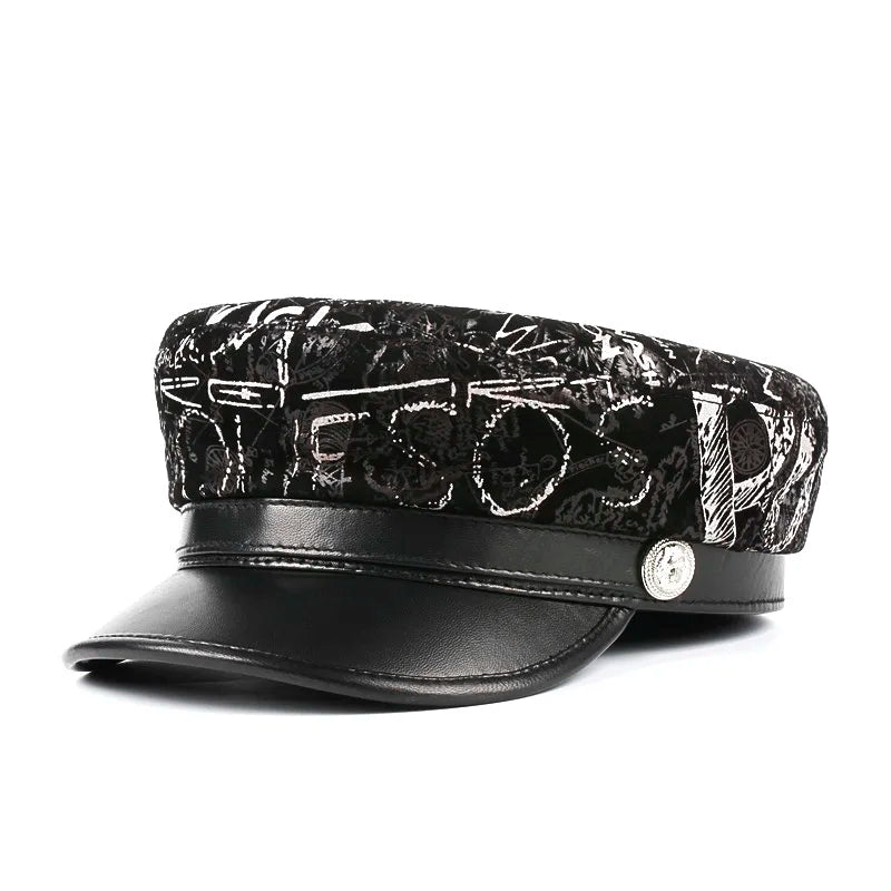 Vancouver Genuine Leather Sailor Cap