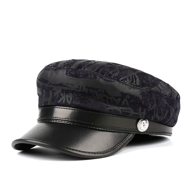 Vancouver Genuine Leather Sailor Cap