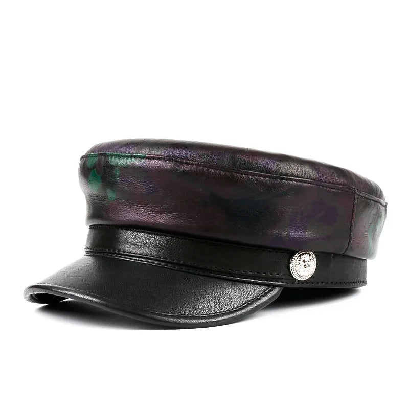 Vancouver Genuine Leather Sailor Cap