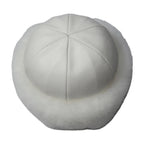 Vermont Winter Natural Rabbit Fur Genuine Leather Docker Cap