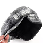 Vermont Tartan Earflaps Newsboy Cap
