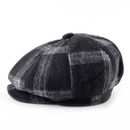 Vermont Tartan Earflaps Newsboy Cap