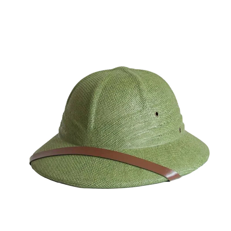 Vietnam War Straw Military Hat