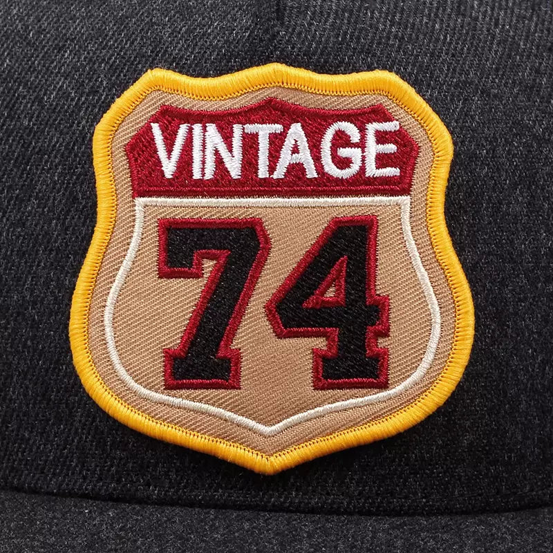 Vintage 74 Trucker Snapback Cap
