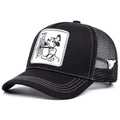 Vintage Captain Mouse Black Trucker Cap