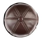 Vintage Genuine Leather Docker Cap