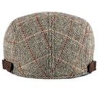 Viviani Plaid Flat Cap