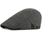 Viviani Plaid Flat Cap