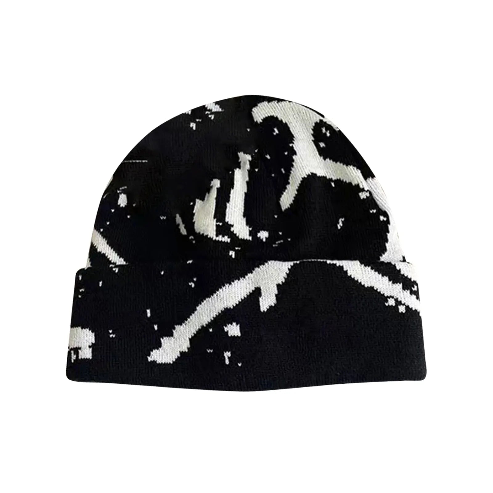Vortex Winter Abstract Beanie