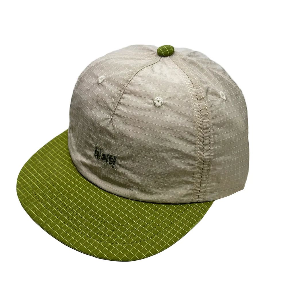 Wait! Retro Breathable Flat Visor Baseball Cap