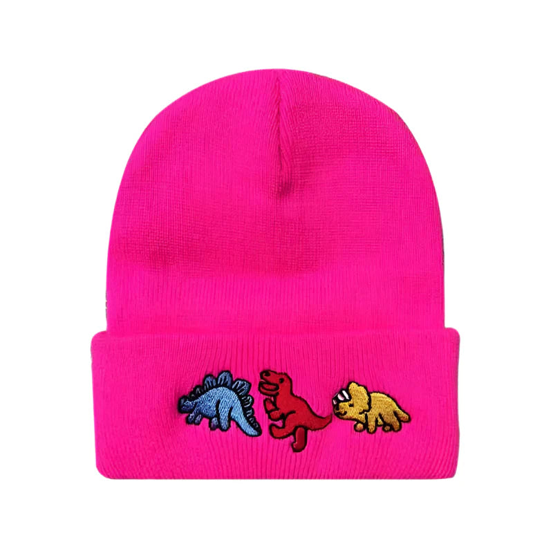 Walking Dinosaurs Knitted Beanie