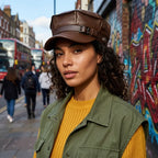Washington Genuine Leather Sailor Cap