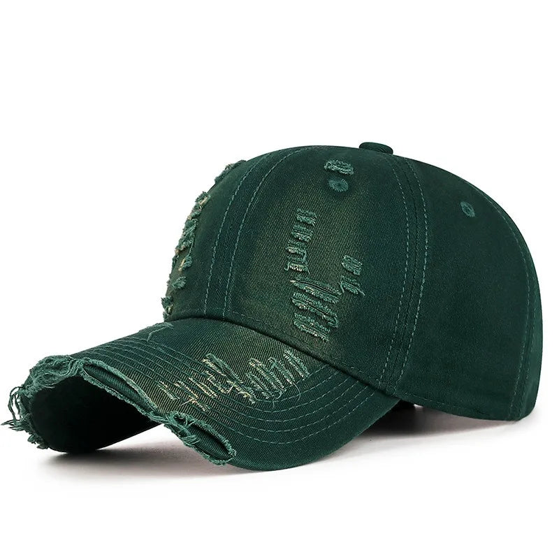 Watford Ripped Cotton Baseball Cap