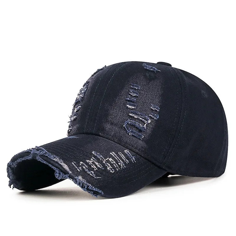Watford Ripped Cotton Baseball Cap
