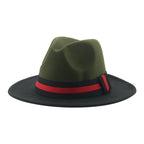 Watford Bicolor Band Fedora Hat