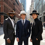 Watson Feathers Wool Porkpie Hat