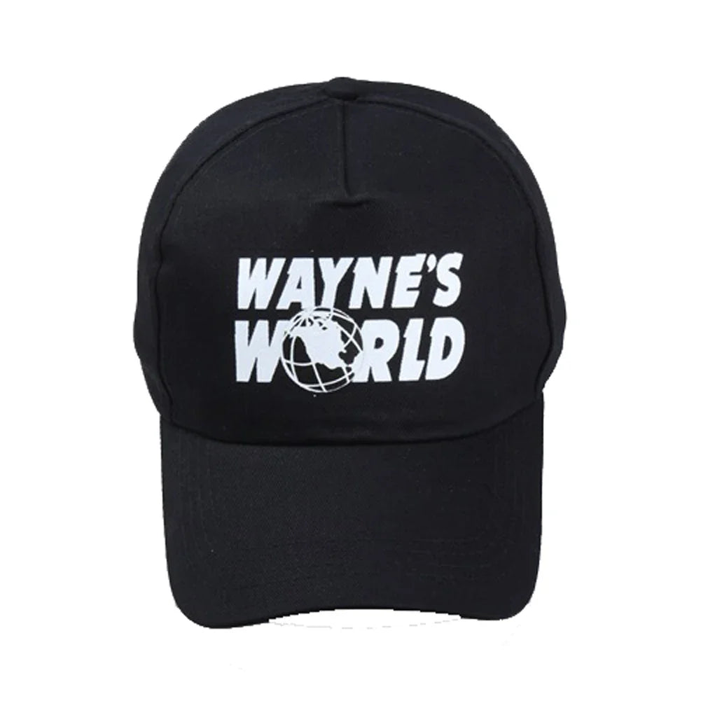 Wayne’s World Black Baseball Trucker Cap