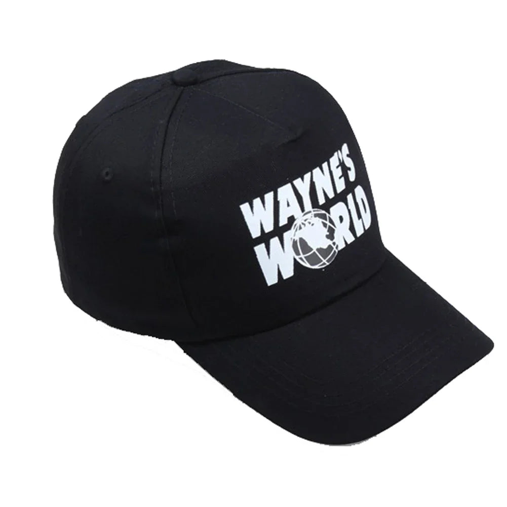 Wayne’s World Black Baseball Trucker Cap