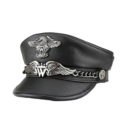 Westland Eagle Genuine Leather Sailor Cap
