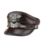 Westland Eagle Genuine Leather Sailor Cap