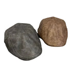 Westminster Leather Duckbill Flat Cap