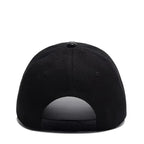 Westport Black Leather Baseball Cap