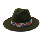 Weyer Triangle Band Fedora Hat