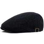 Whistler Linen Driver Flat Cap