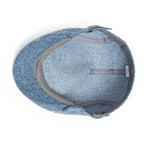 Whistler Linen Driver Flat Cap