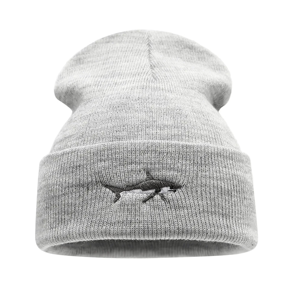 White Shark Winter Beanie