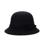 Whitney Women Bowknot Felt Bucket Hat