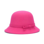 Whitney Women Bowknot Felt Bucket Hat