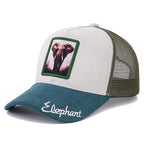 Wild Animals Suede Trucker Cap