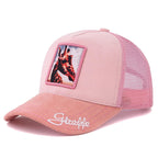 Wild Animals Suede Trucker Cap