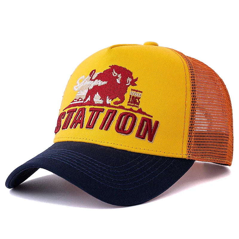 Wild Buffalo Station Trucker Cap