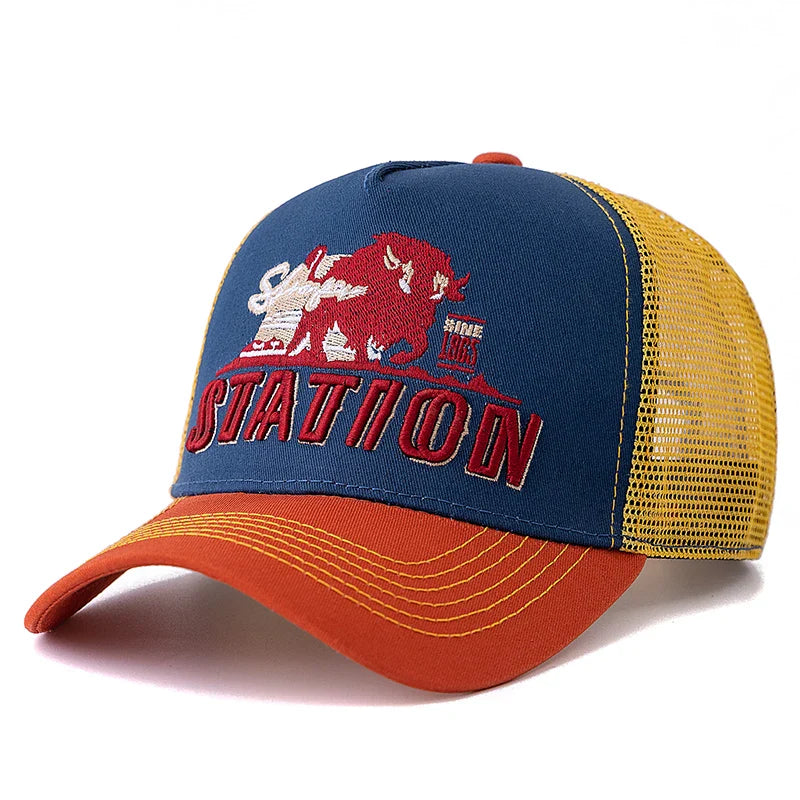 Wild Buffalo Station Trucker Cap