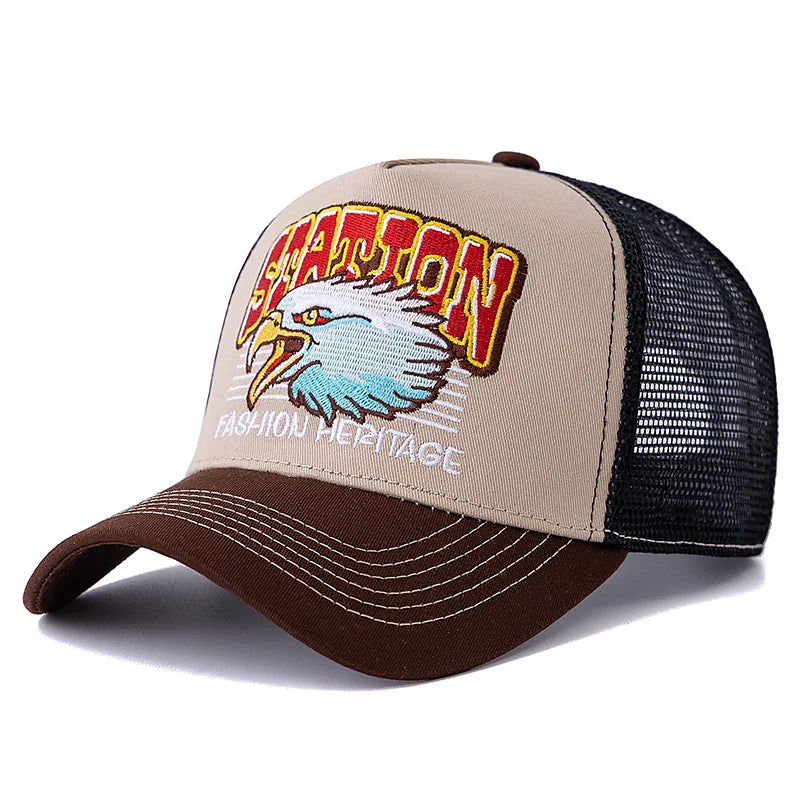 Wild Eagle Station Trucker Cap
