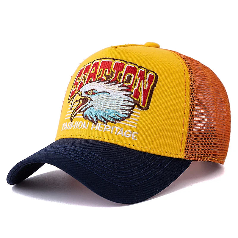 Wild Eagle Station Trucker Cap